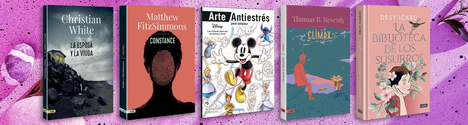 Las novedades de agosto llegaron a nuestro Librero ¡libros para todos!