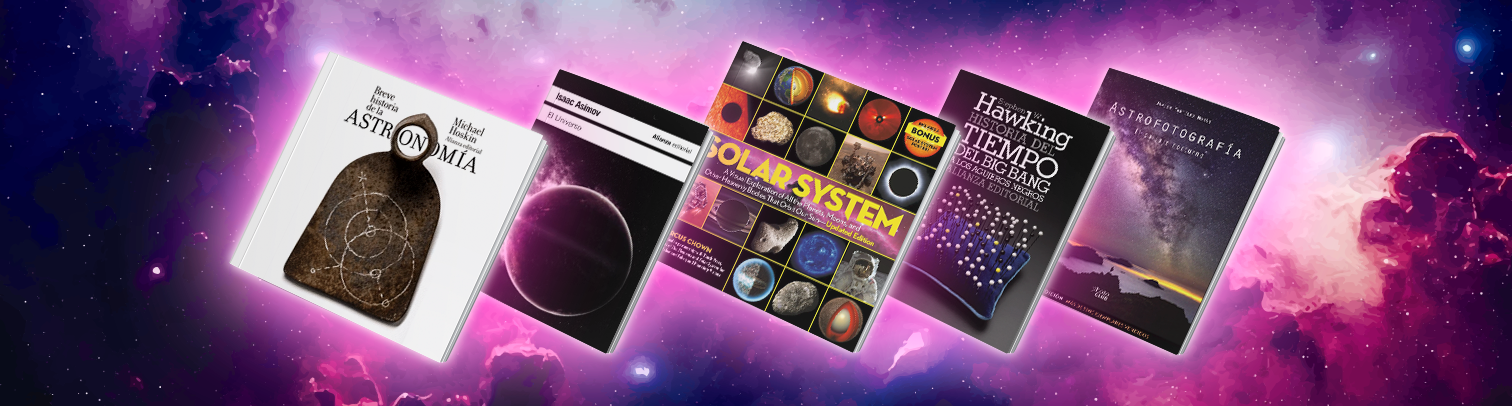 Explora el Universo con estos libros de astronomía