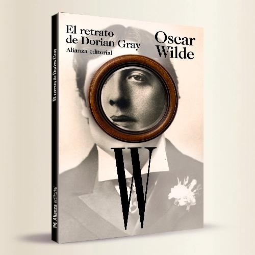 La portada del libro El retrato de Dorian Gray de Oscar Wilde.