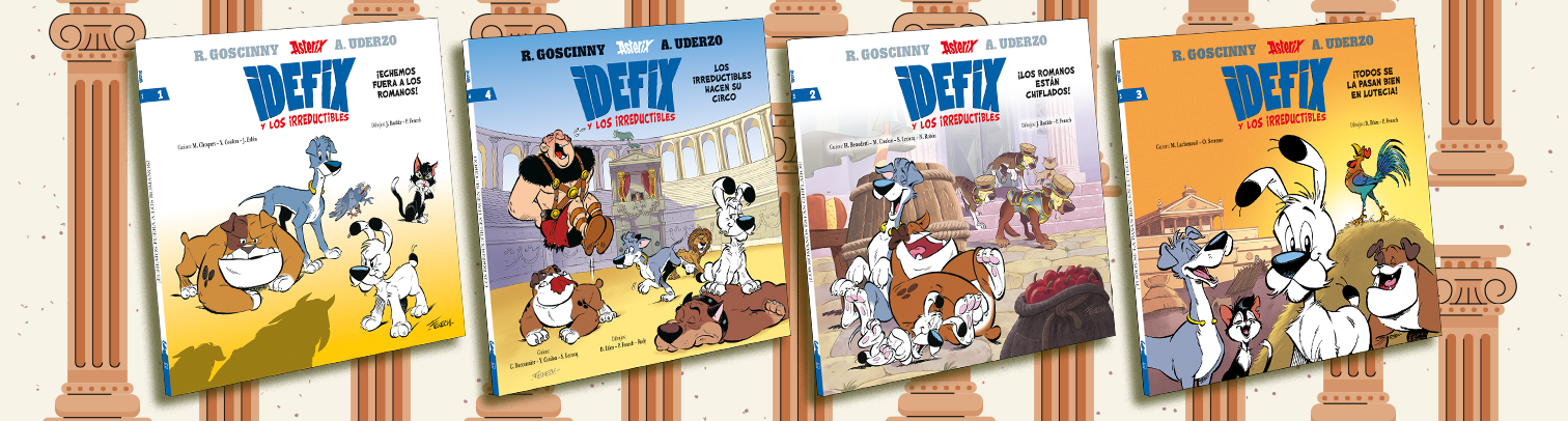 “Idefix y los irreductibles”, aventuras perrunas en la antigüedad