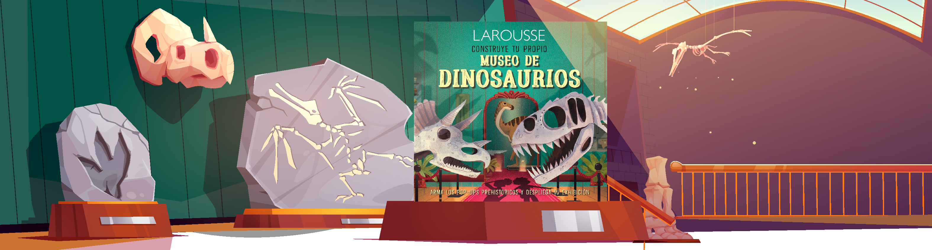 Museo de dinosaurios: convierte a tus hijos en expertos en fósiles
