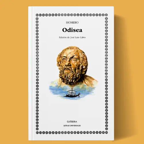 La pportada del libro Odisea de Homero
