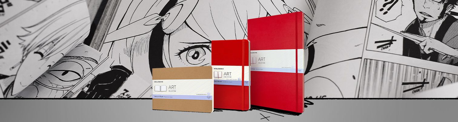 Moleskine, las mejores libretas para dibujar manga
