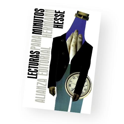 La portada del libro "Lecturas para minutos" de Hermann Hesse.