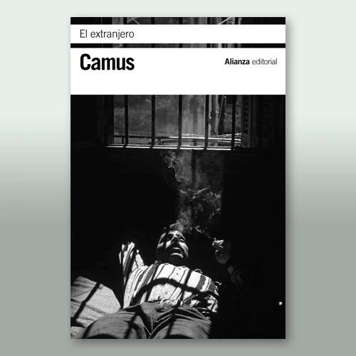 La portada de "El extranjero" de Camus.