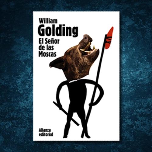La portada del libro "El Señor de las Moscas" de William Golding