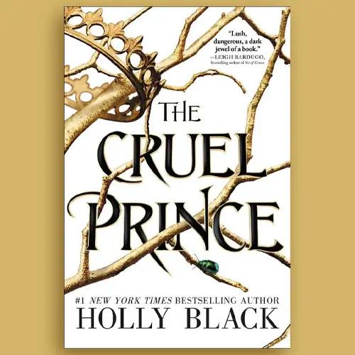 La portada del libro "The Cruel Prince" de Holly Black