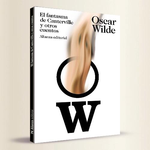 La portada del libro El fantasma de Canterville y otrso cuentos de Oscar Wilde.