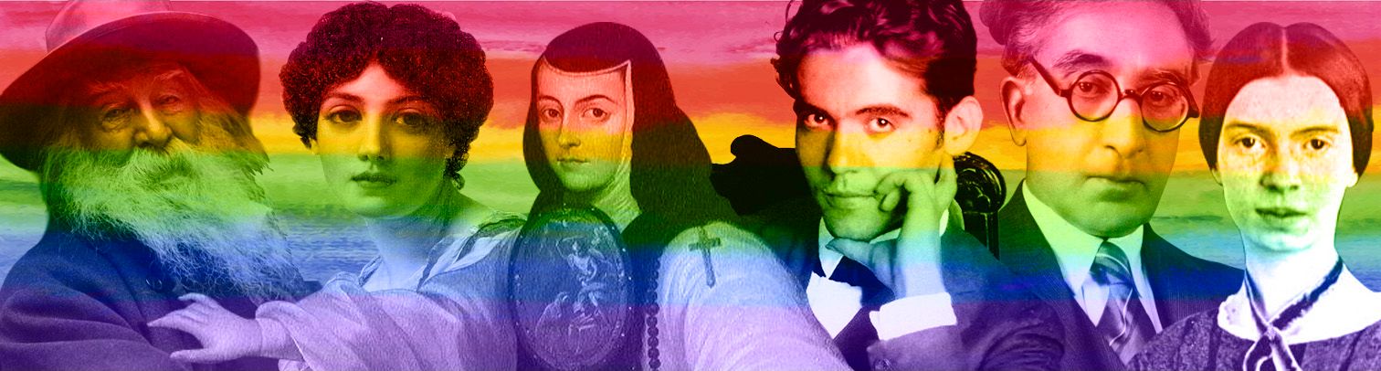 6 poetas LGBTIQ+ que revolucionaron la literatura