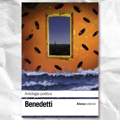 Portada del libro Antología poética de Mario Benedetti.