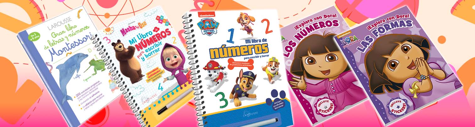 10 libros de habilidad y razonamiento matemático para niñas y niños