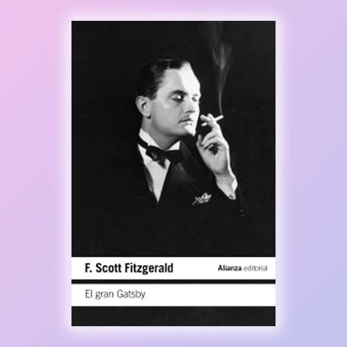La portada del libro "El gran Gatsby" de F. Scott Fitzgerald
