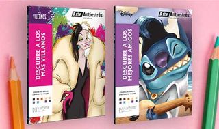 Arte Antiestrés: sube de nivel con estos libros de Disney