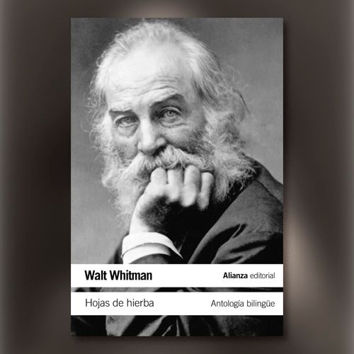 La portada del libro "Hojas de hierba" de Walt Whitman.