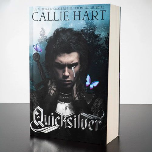 La portada del libro "Quicksilver" de Callie Hart.