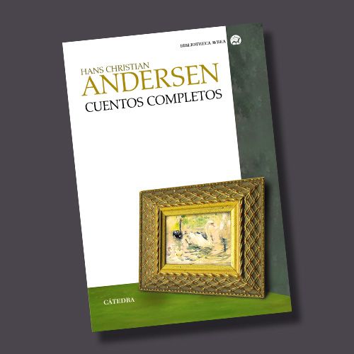 La portada de un libro titulado "Hans Christian Andersen Cuentos Completos".