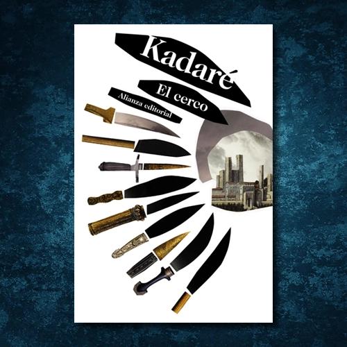 La portada del libro "El cerco" de Kadaré