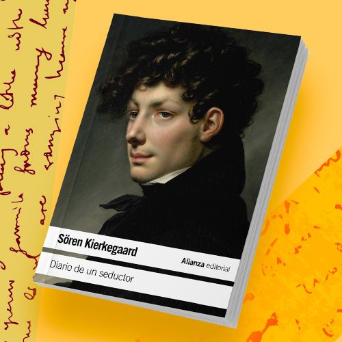 La portada del libro "Diario de un seductor" de Søren Kierkegaard.