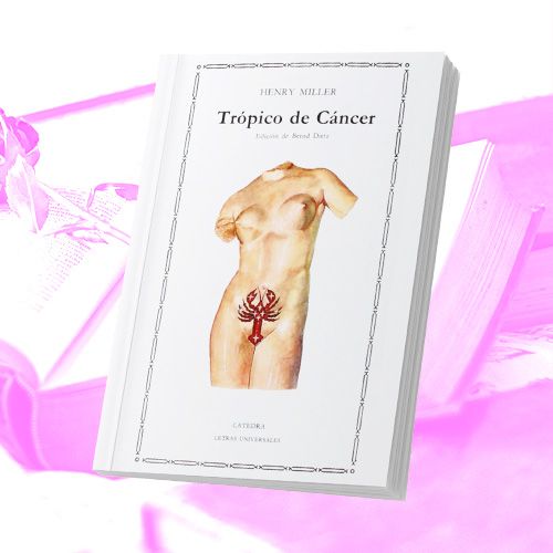 La portada del libro "Trópico de Cáncer" de Henry Miller.