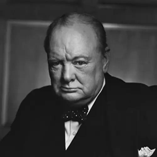 Fotografía de Winston Churchill.