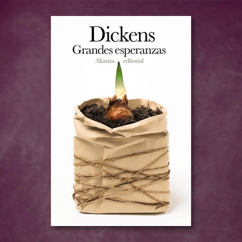 La portada del libro "Grandes esperanzas" de Charles Dickens.