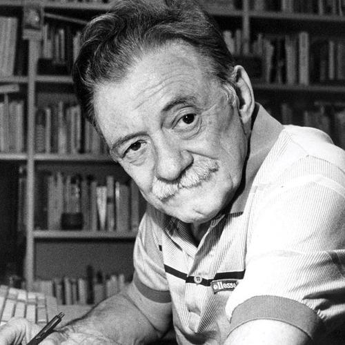 Fotografía del escritor uruguayo Mario Benedetti.
