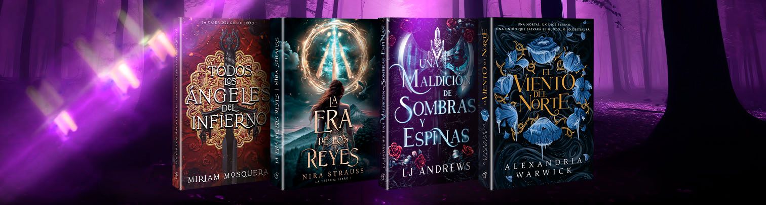 FAERIS: Libros de fantasía ¿qué hay de nuevo en el mundo del romantasy y la fantasía oscura?