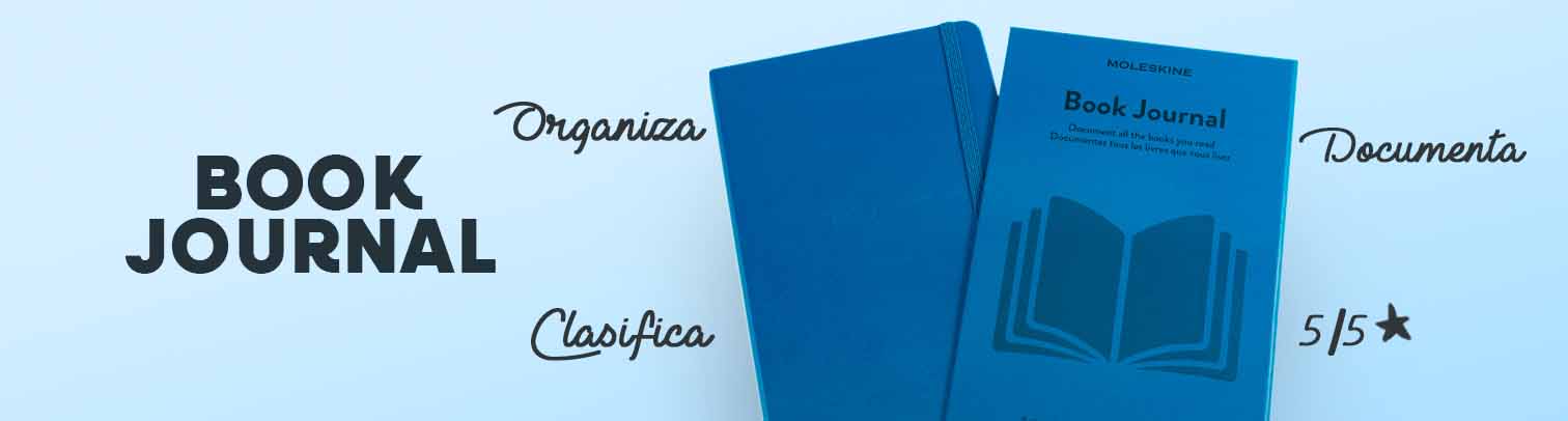 Book Journal de Moleskine: el diario literario que los amantes de los libros necesitamos