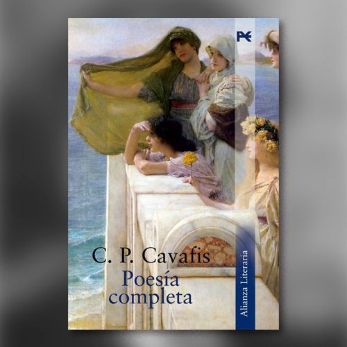La portada del libro "Poesía completa" de C. P. Cavafis.