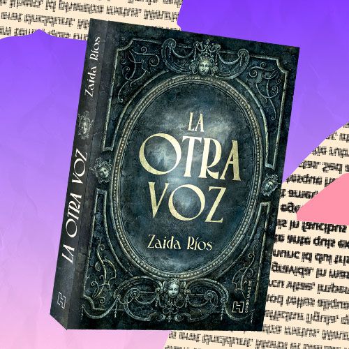 La portada del libro "La otra voz" de Zaida Ríos.