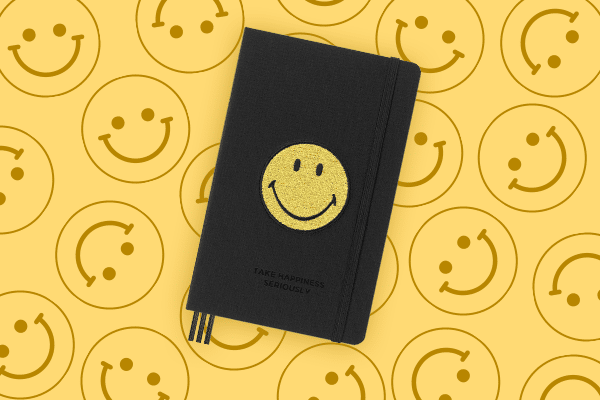 Conoce la colección Smiley de Moleskine, que se toma tu felicidad en serio