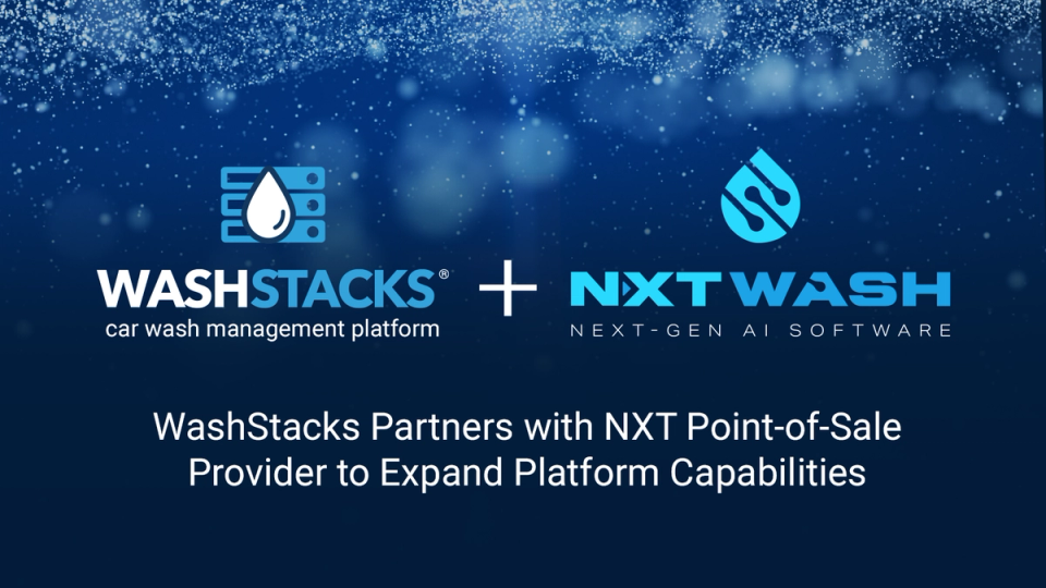 WashStacks Partners with NXT Point-of-Sale Provider to Expand Platform Capabilities