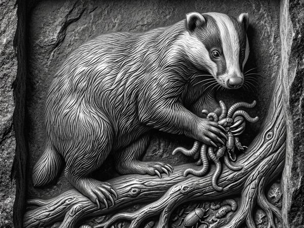 Stone Carvings of animals