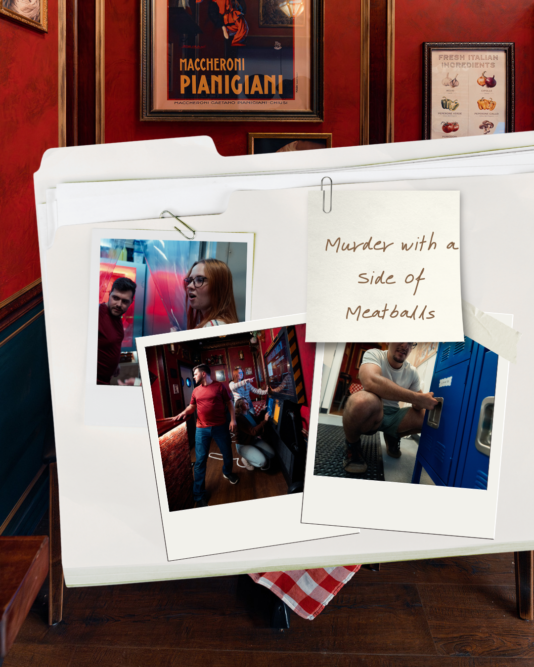 Playtesting Murder with a Side of Meatballs