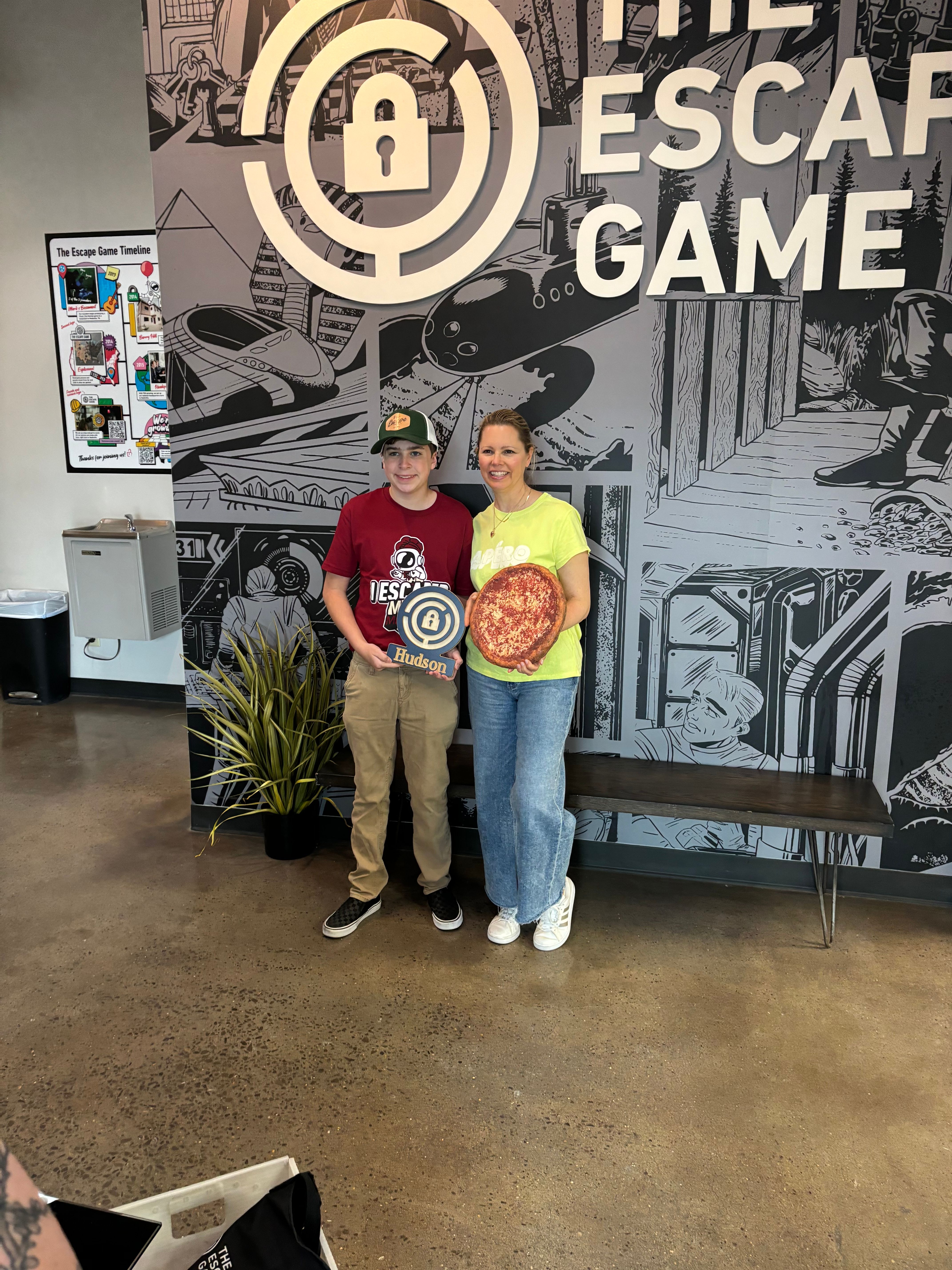 Hudson's Home Escape Games!