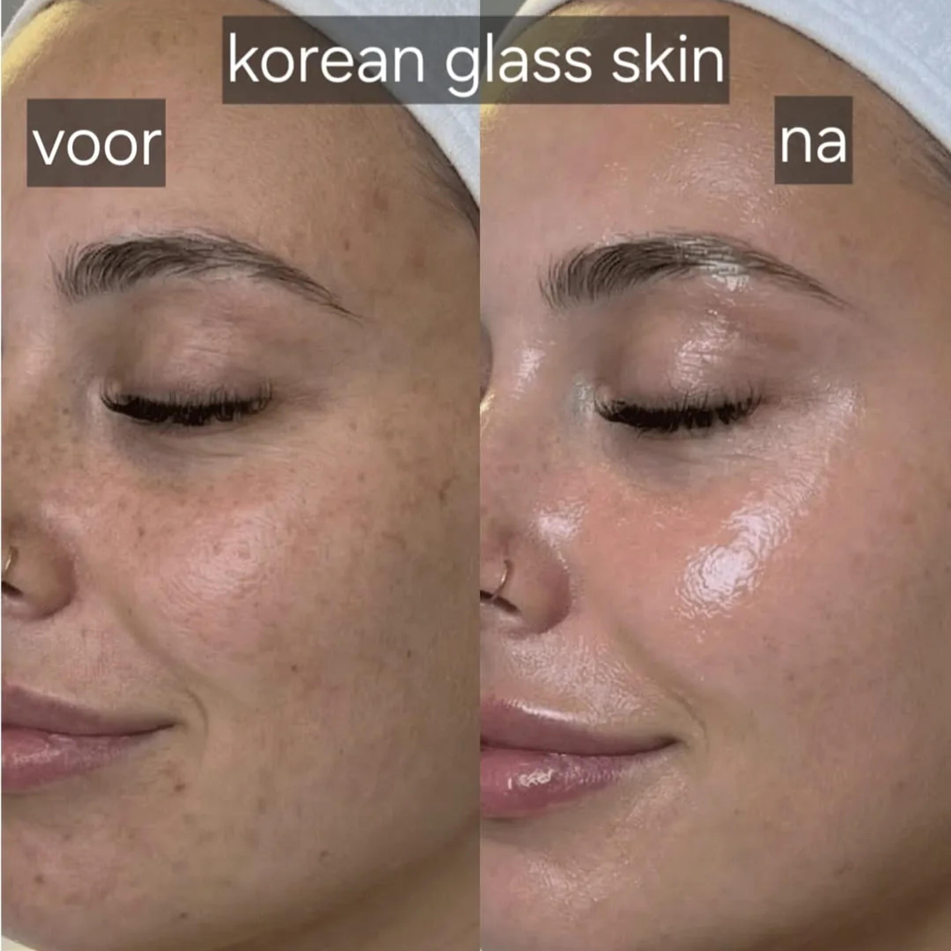 Korean glass skin