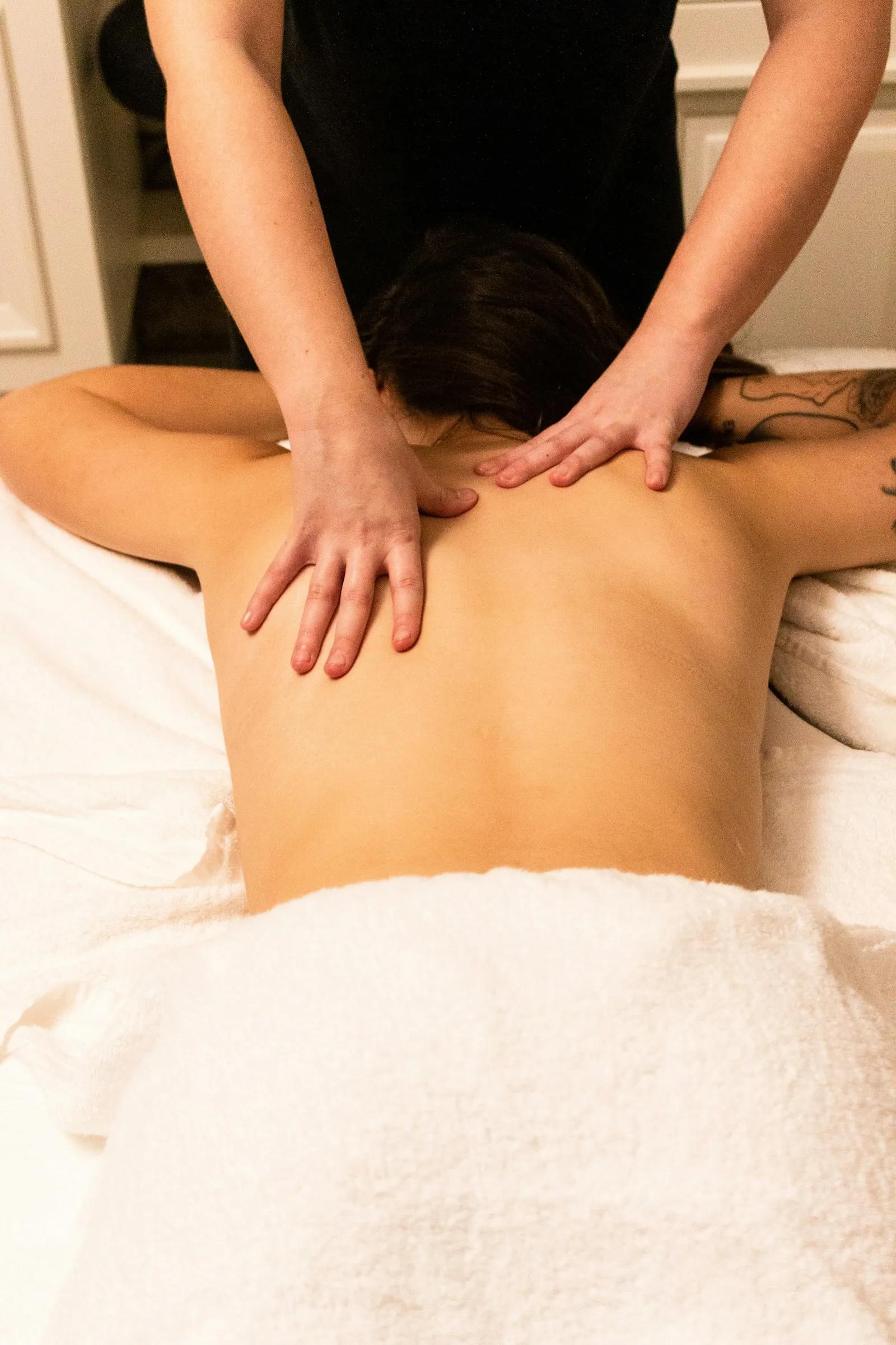 Hoofd-, nek- en schoudermassage