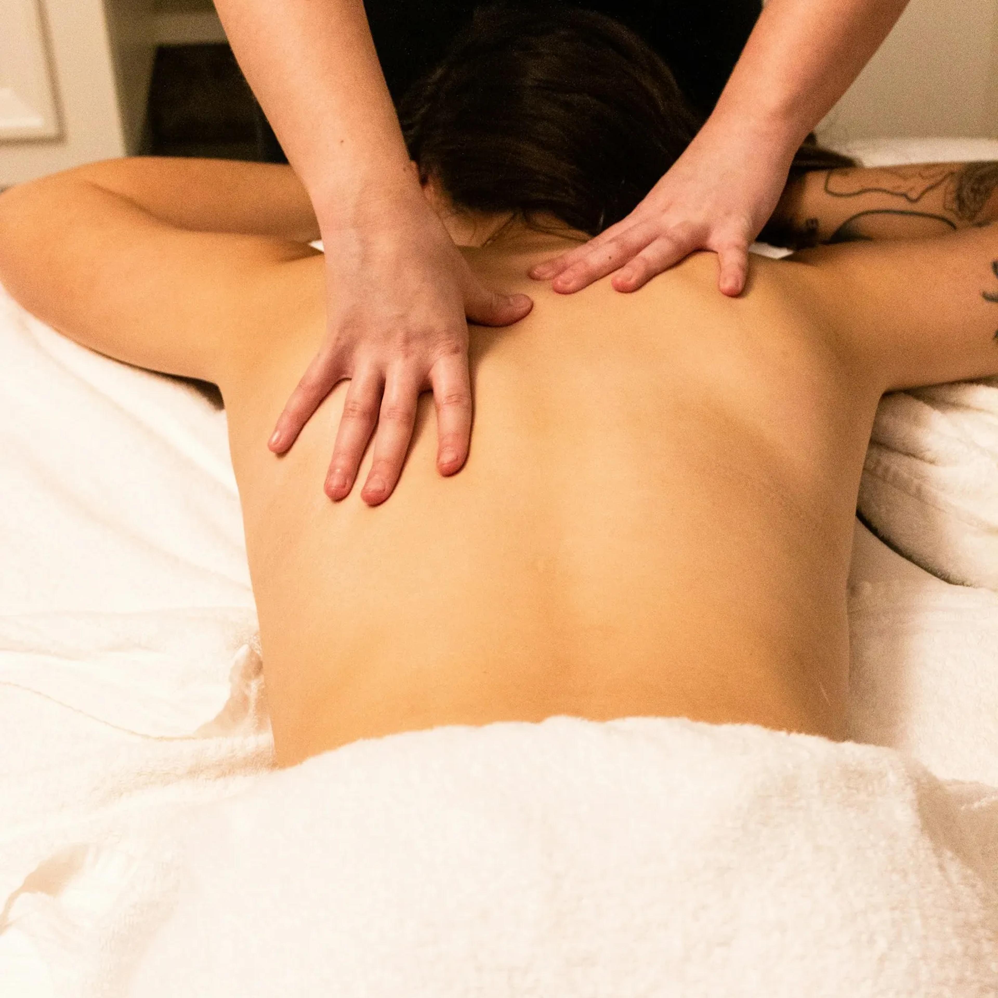 Hoofd-, nek- en schoudermassage