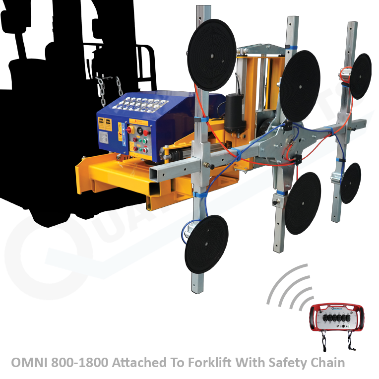 Omni 1800 — 800 kg glass vacuum lifter