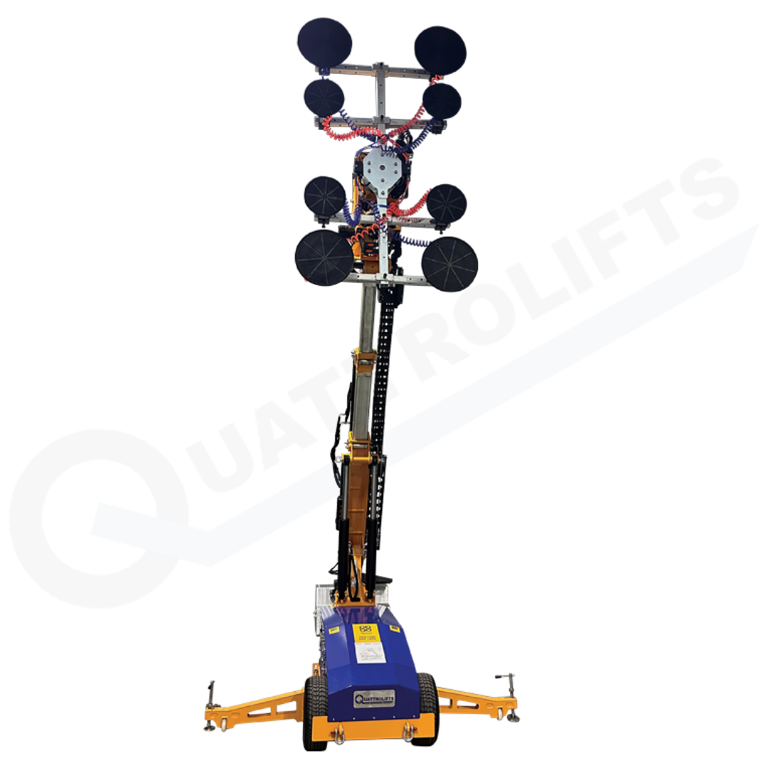 Vector 2200 XR-DR — 2,200 lbs glass vacuum lifter