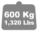 Upgrade capacity to 1320lbs