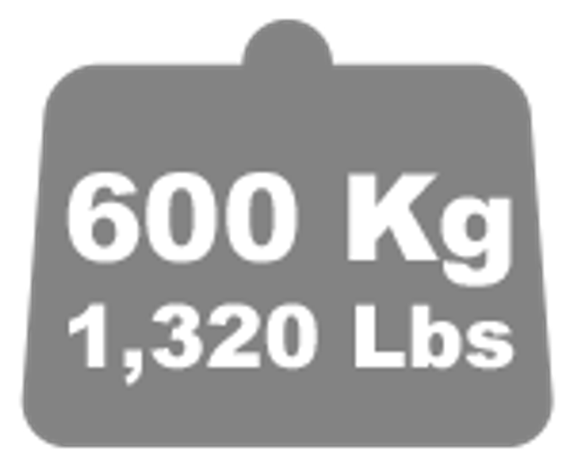 Upgrade capacity to 1320lbs