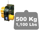 Upgrade capacity to 1100 lbs (Electric Winch)