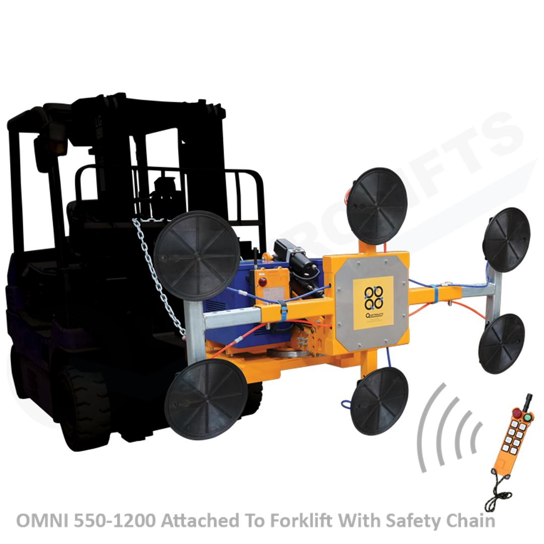 Omni 1200 — 1,200 lbs glass vacuum lifter