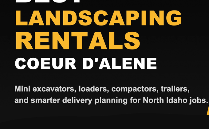 Coeur d'Alene landscaping equipment rental guide blog card