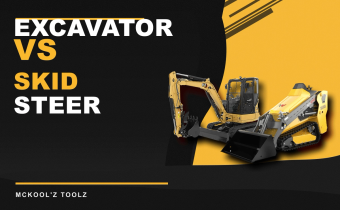 Mini excavator vs skid steer blog card