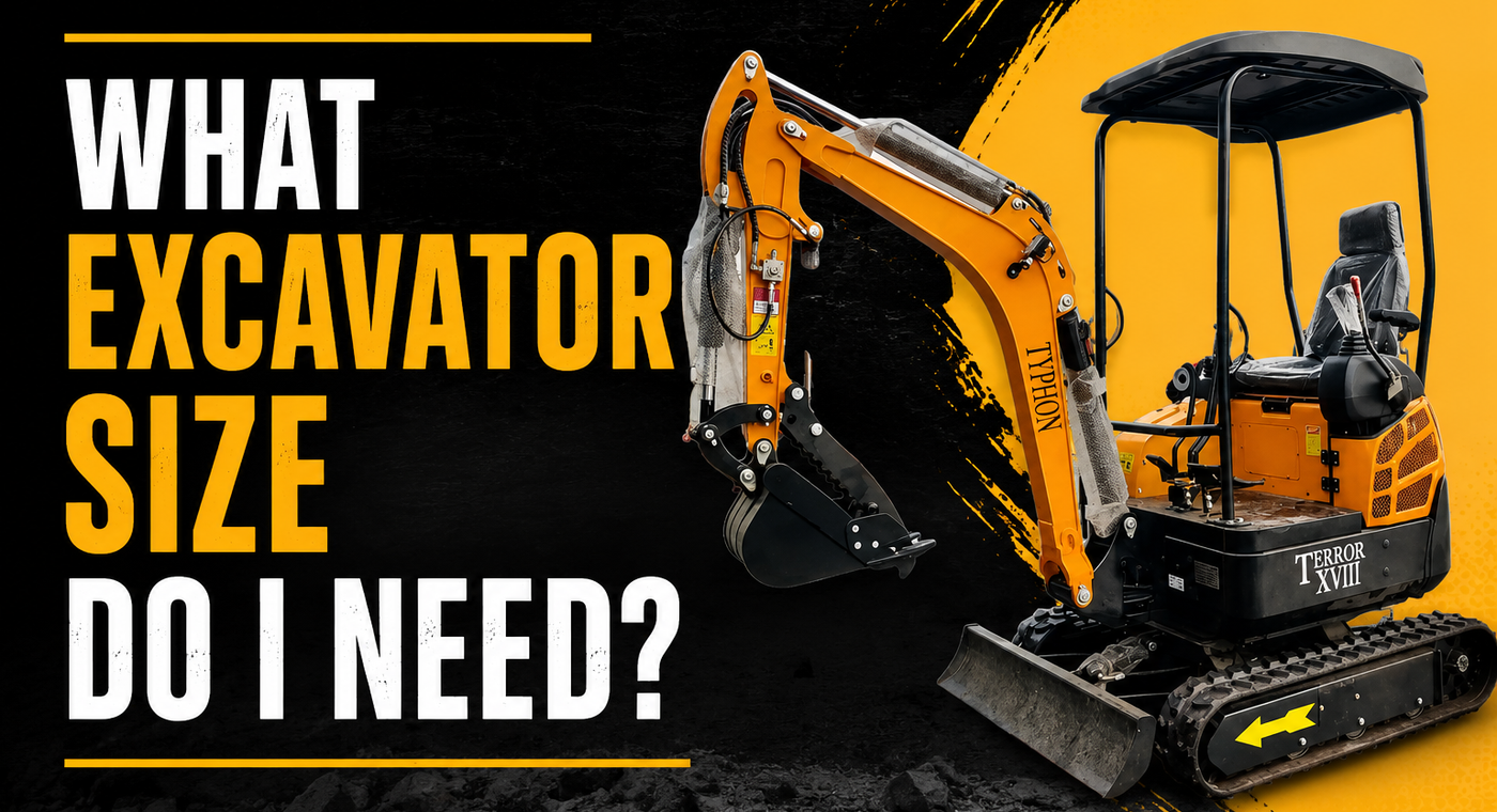 What Size Mini Excavator Do I Need? A Rental Guide for Utah and Idaho Projects