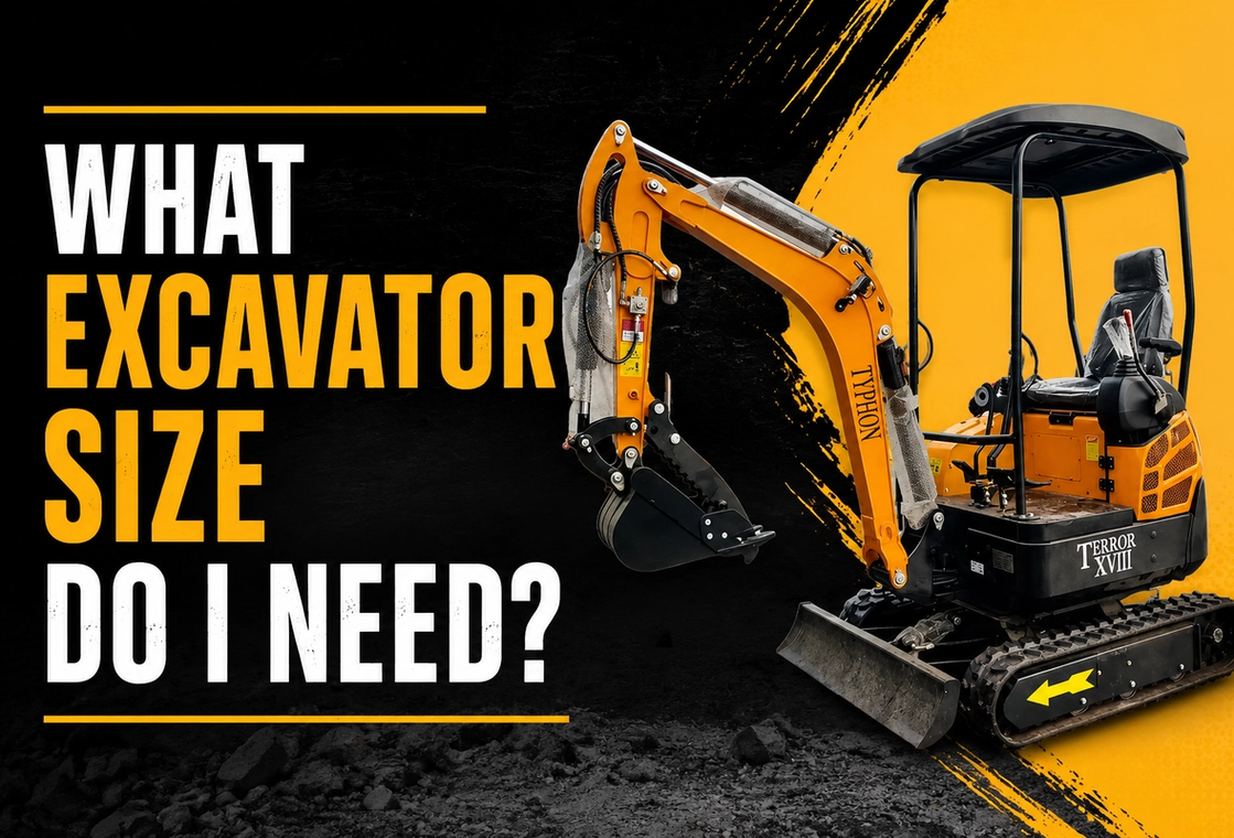 What Size Mini Excavator Do I Need? A Rental Guide for Utah and Idaho Projects