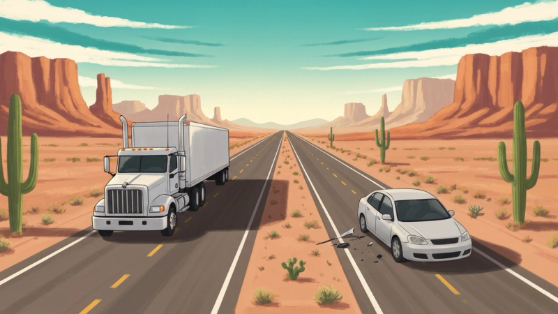 Hero image for: Truck Accident vs Car Accident Lawsuits in Arizona: Key Differences