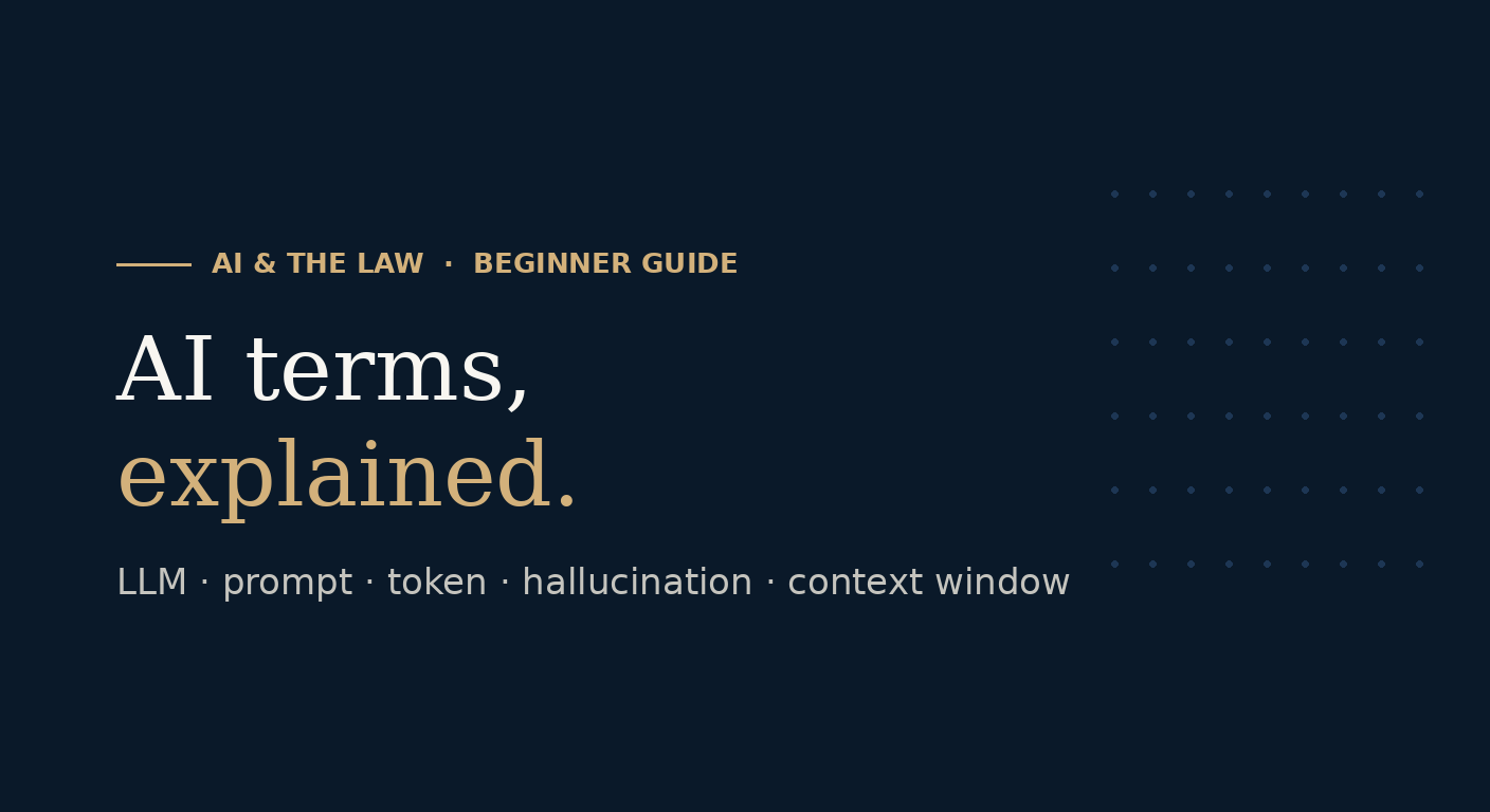AI terms, explained: a beginner's glossary from Beam Injury Law